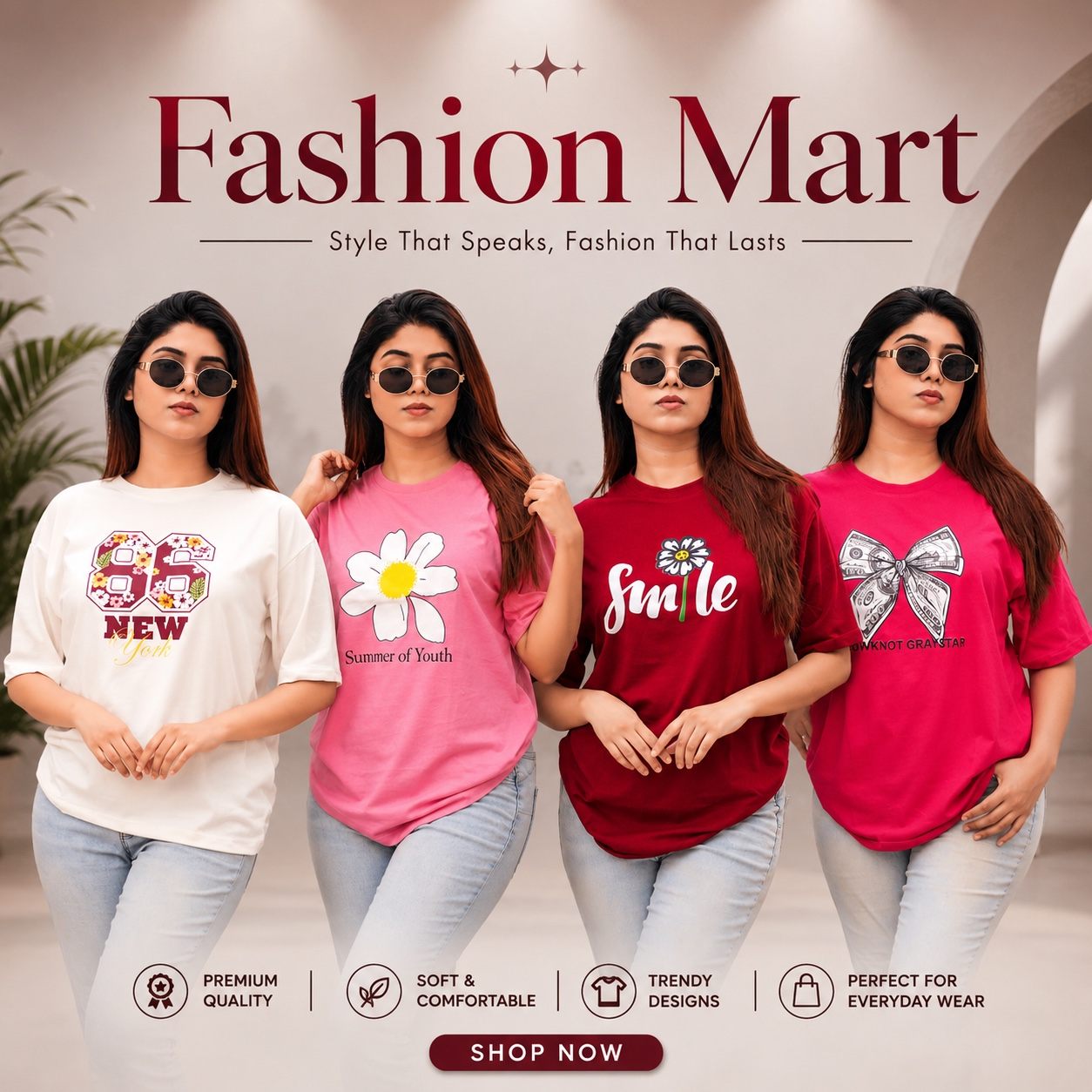 ৬ পিস টি-শার্ট কম্বো ৯৫০ টাকা (শুধুমাএ সাইজ সিলেক্ট করতে পারবেন) thumbnail 3